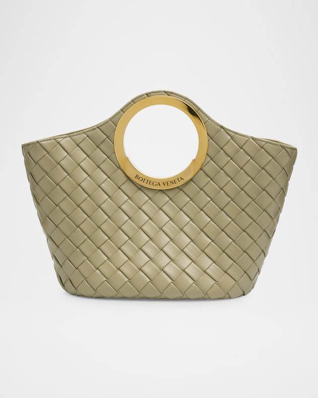 Picnic Small Leather Top-Handle Bag