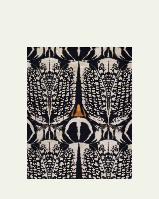 Beetle Hand-Knotted Rug, 6' x 9'