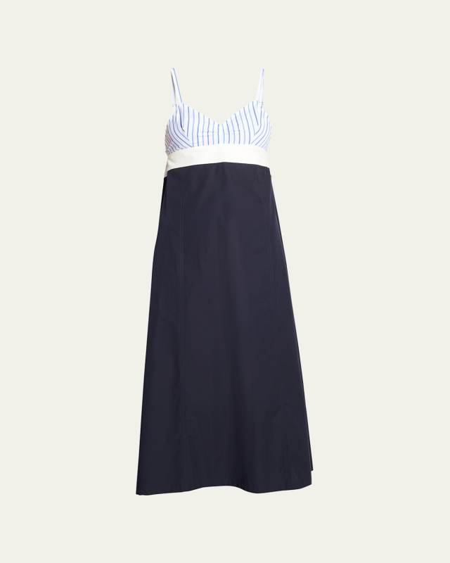 Dalina Empire-Waist Sleeveless Maxi Dress