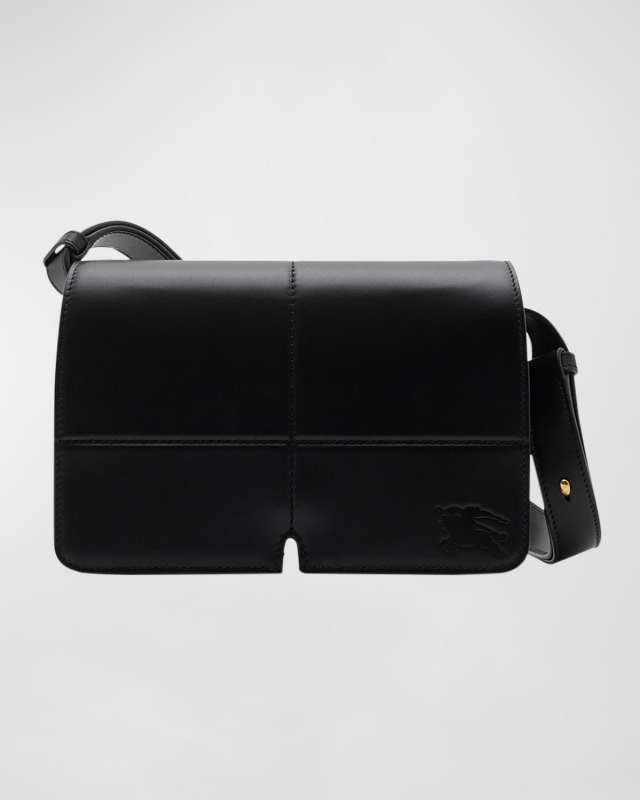 Snip Flap Leather Shoulder Bag