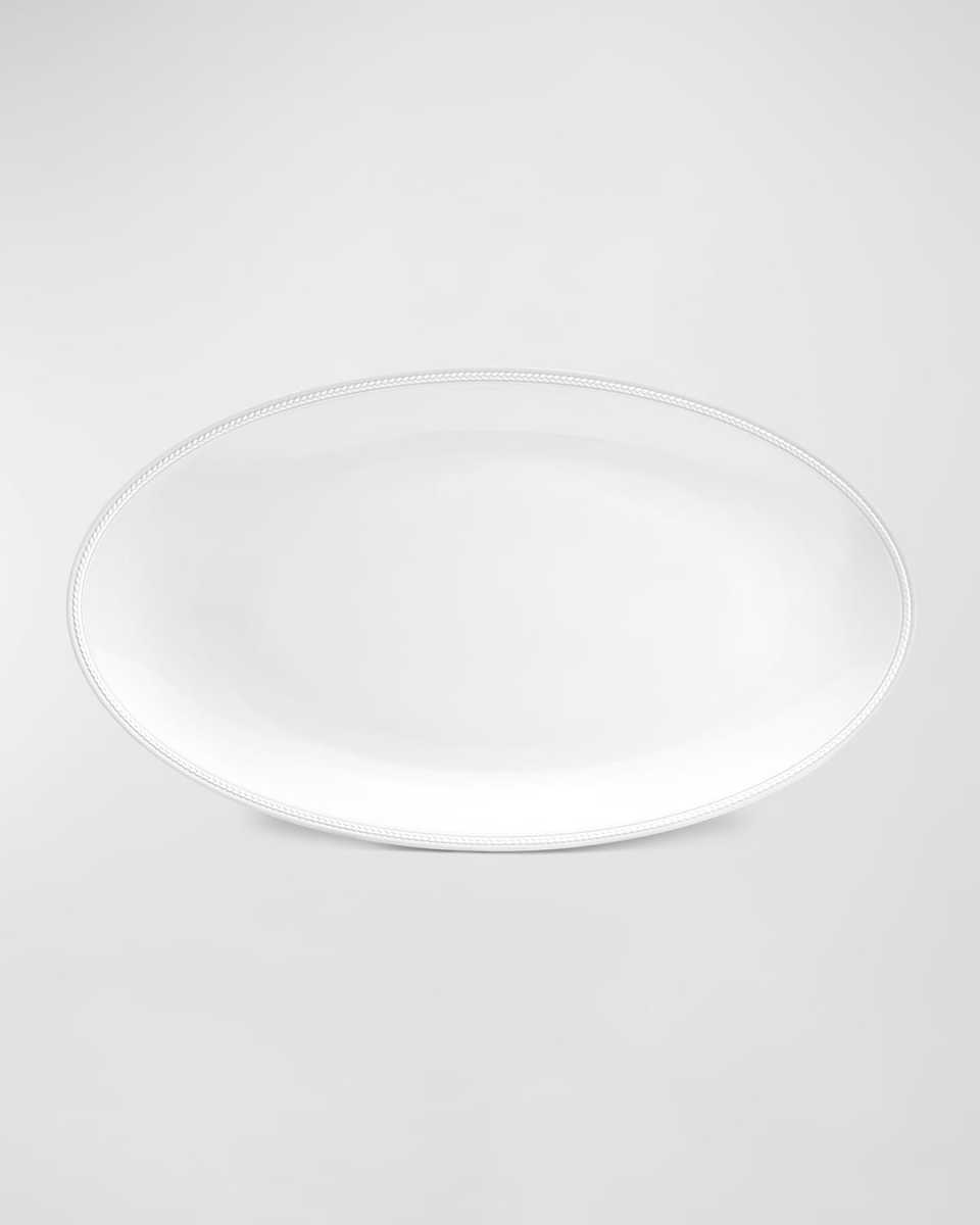 Soie Tressee Large Oval Platter, 21"