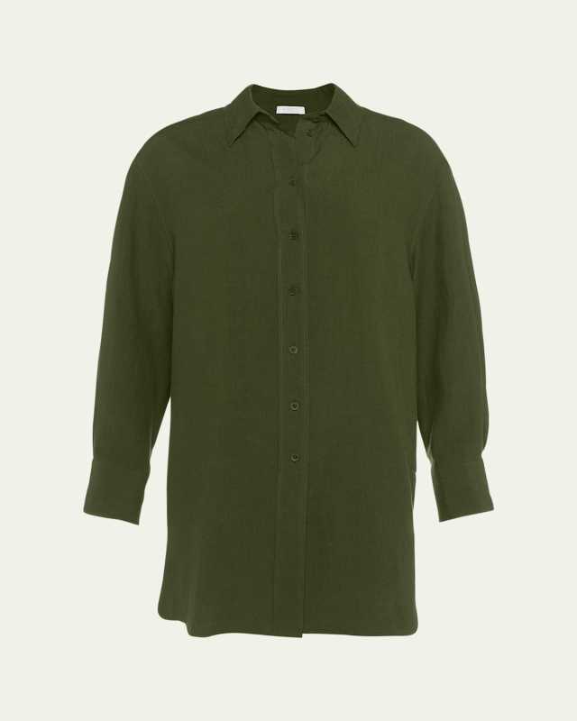 Mignonette Linen Shirtdress