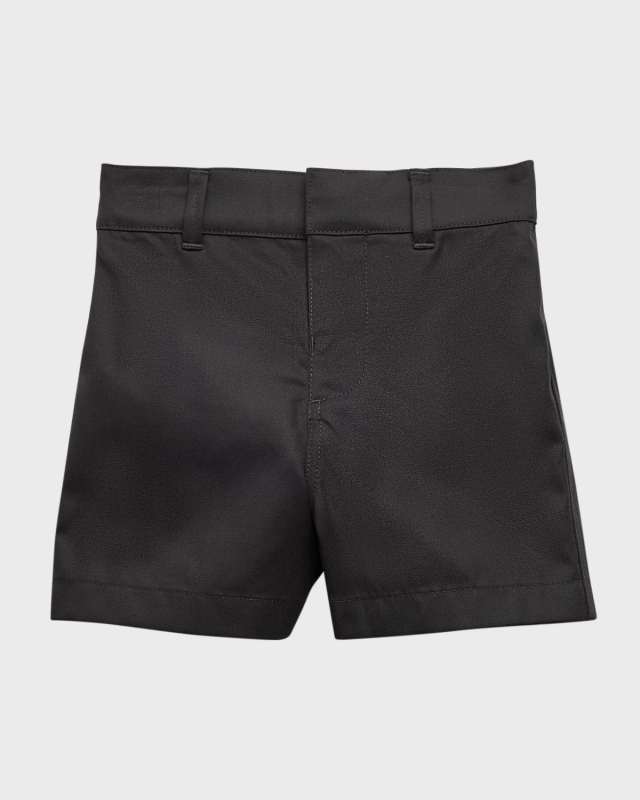 Boy's Embroidered Equestrian Knight Design Shorts, Size 6M-2