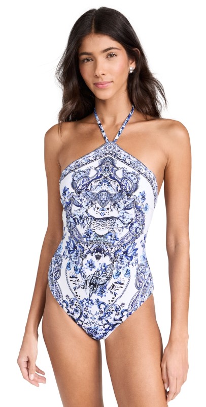 Camilla Halter Neck One Piece Glaze And Graze