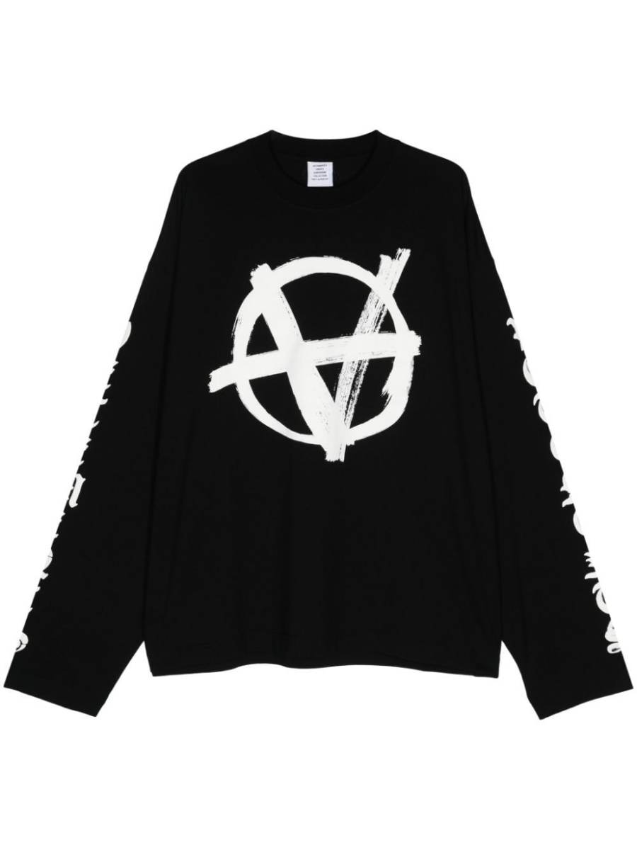 logo-print T-shirt