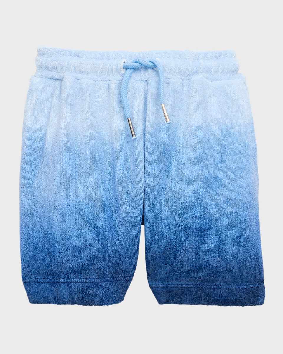 Boy's Abay Ombre Textured Shorts, Size 2-7