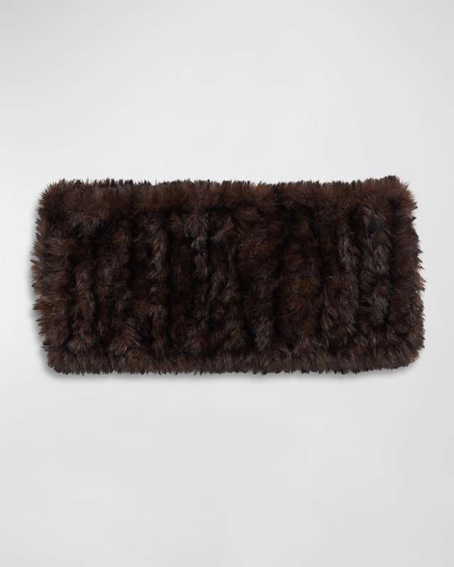 Faux Fur Knitted Neckwear