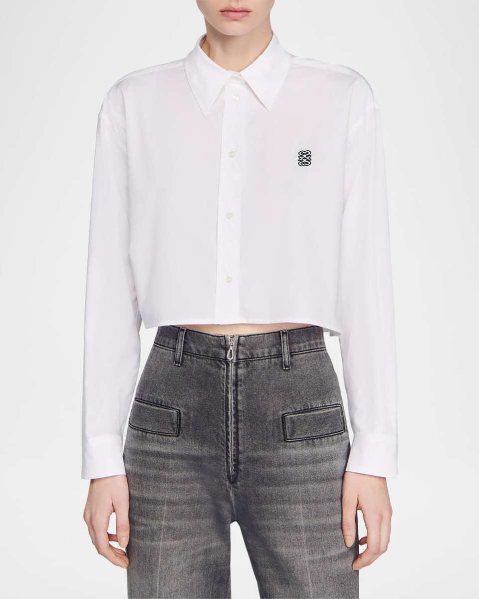 Kim Cotton Poplin Shirt