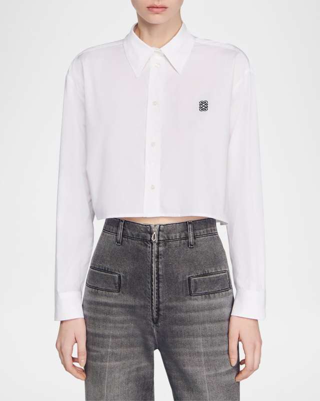 Kim Cotton Poplin Shirt