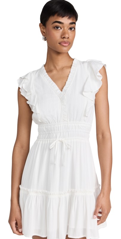 PAIGE Muriel Dress White
