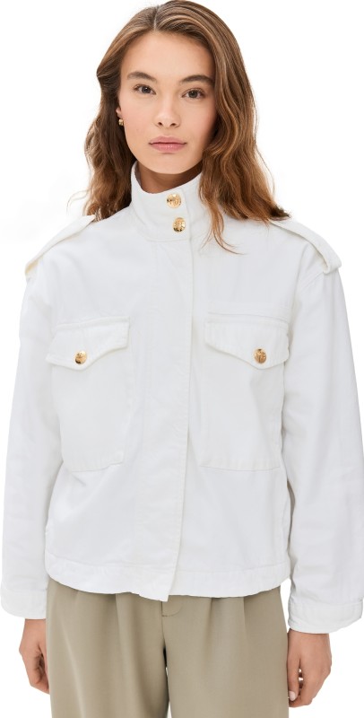 ANINE BING Audrey Jacket Ivory
