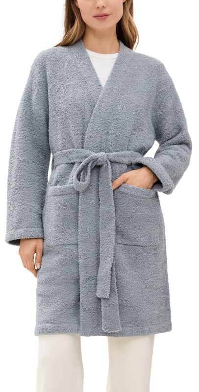 Barefoot Dreams CozyChic Solid Robe Moonbeam