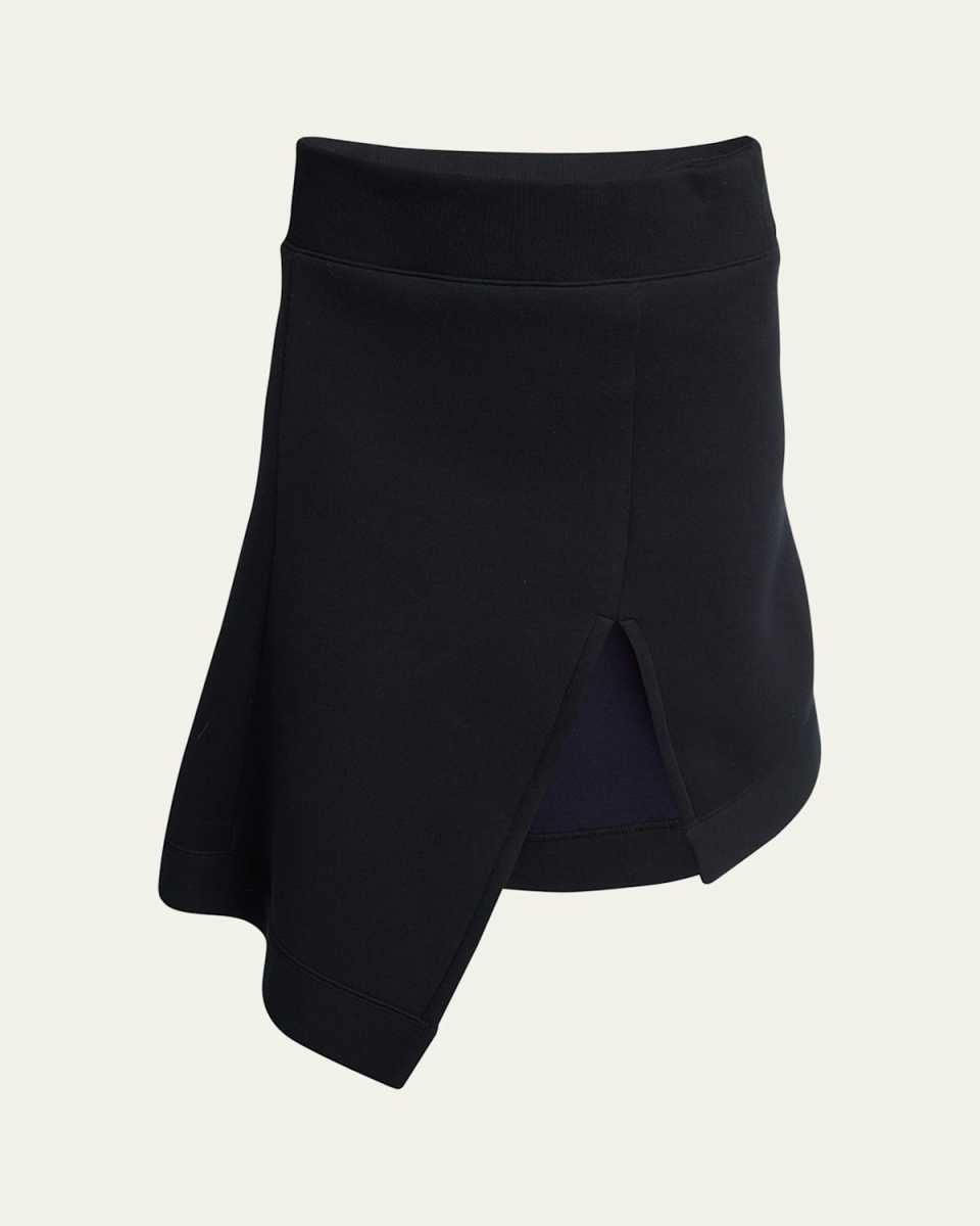 Asymmetric Sponge Skirt