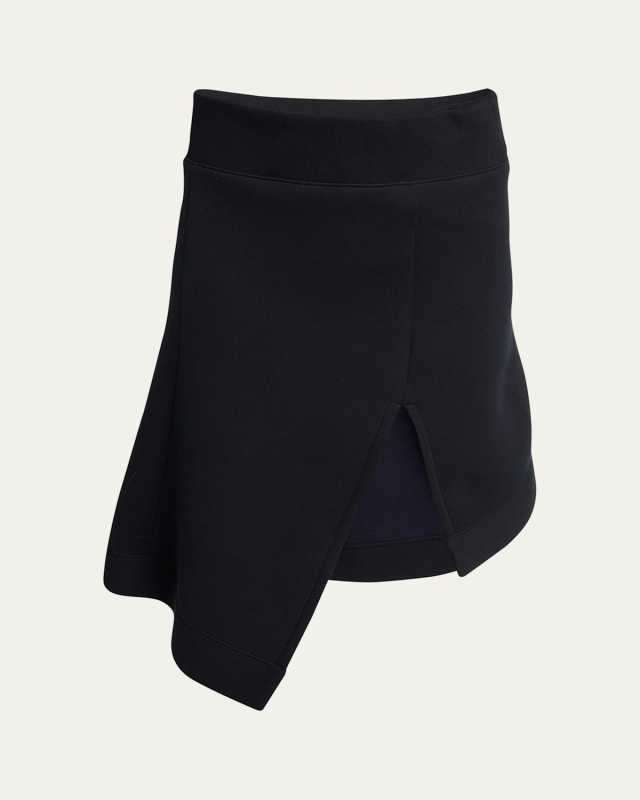 Asymmetric Sponge Skirt