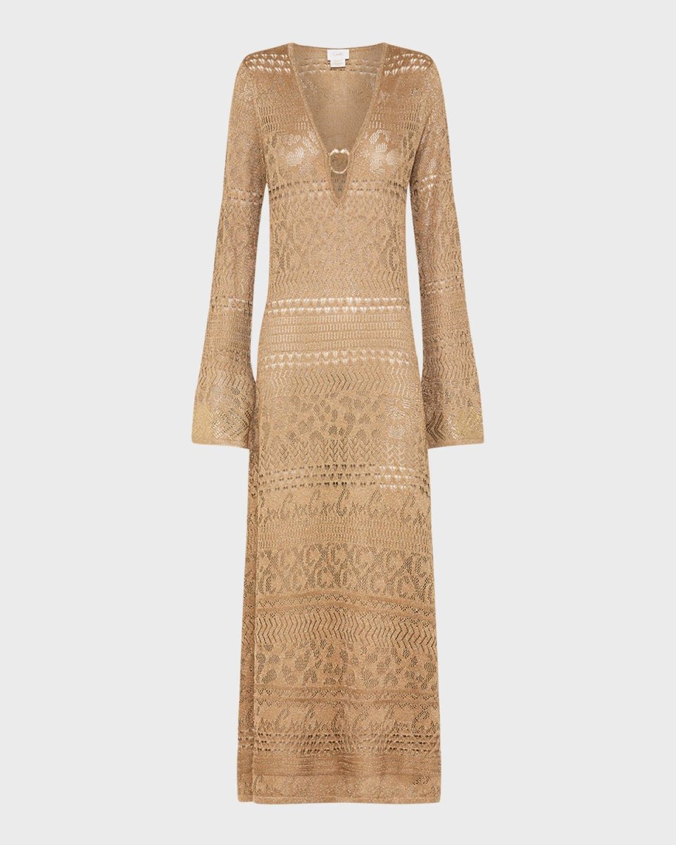 Valley of the Kings Hardware Detail Knit Dress