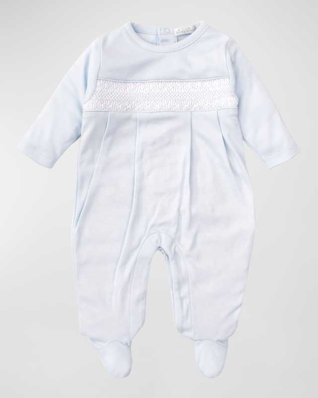Boy's CLB Charmed Smocked Footie, Size Newborn-6M