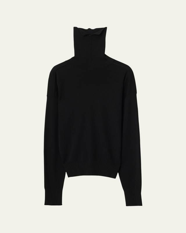 Light Weight Wool Turtleneck Sweater
