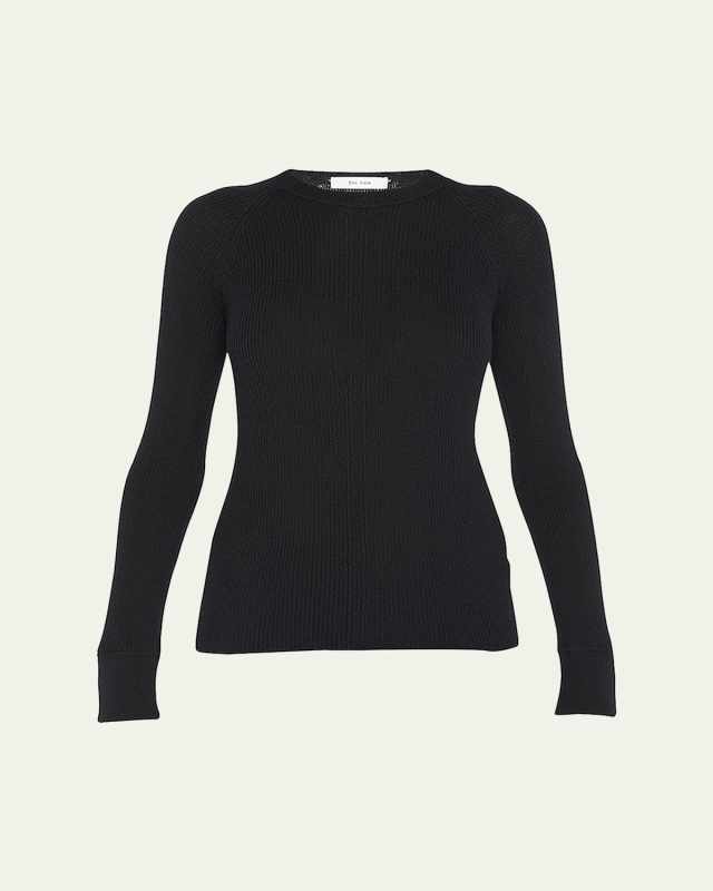 Visby Rib Cashmere Top