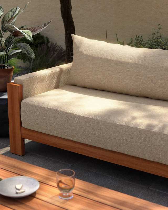 Chapman Outdoor Sofa, 106"