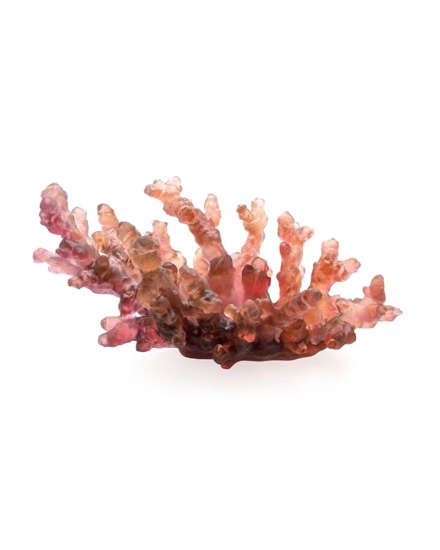 Coral Sea Medium Bowl, Amber/Red