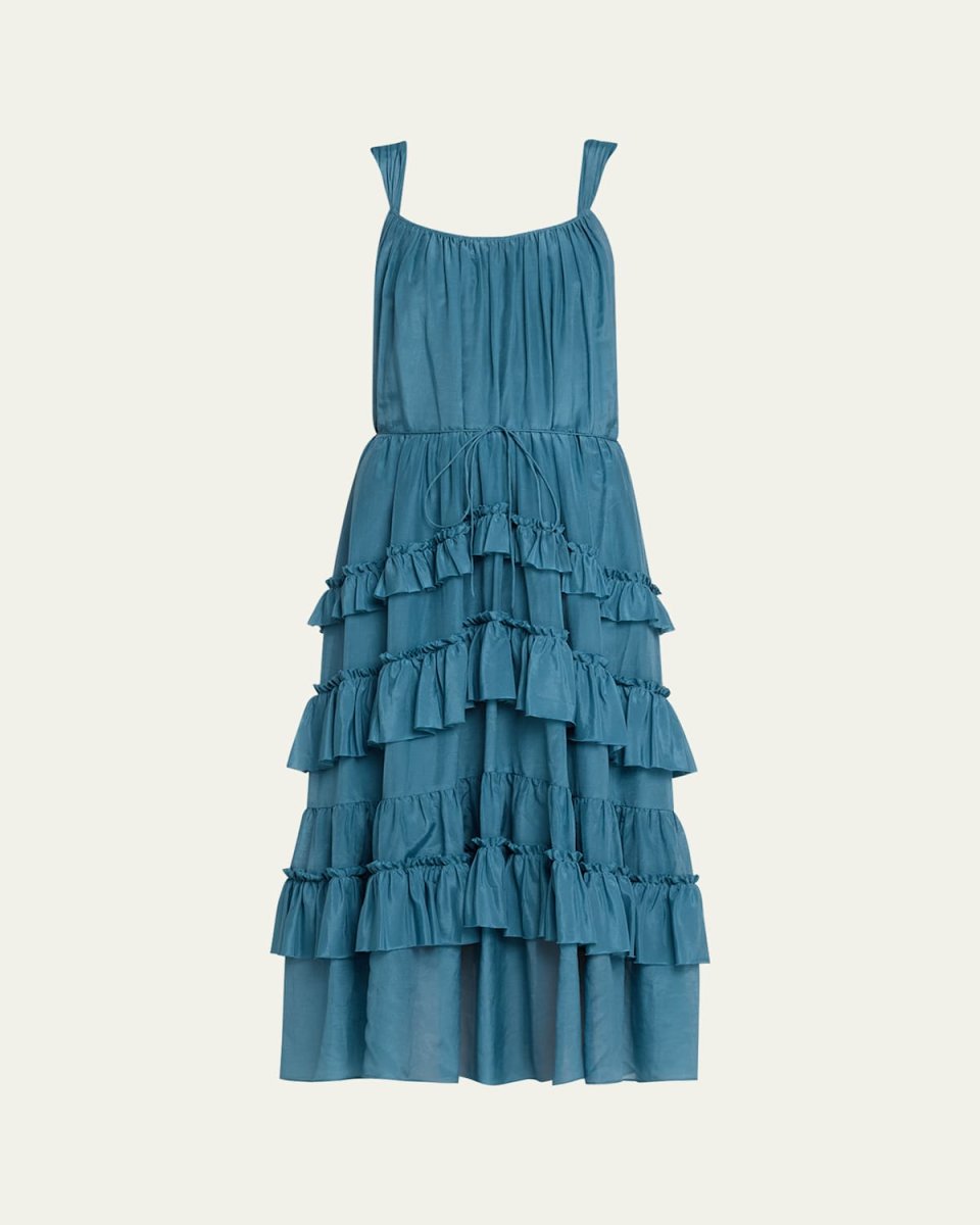 Kandra Tiered Skirt Maxi Dress