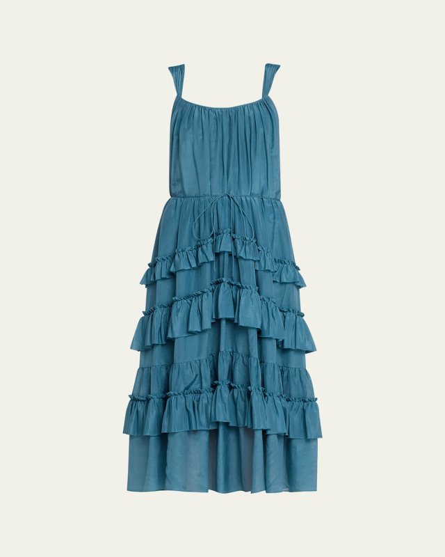 Kandra Tiered Skirt Maxi Dress