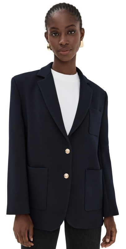 ANINE BING Kinsley Blazer Navy