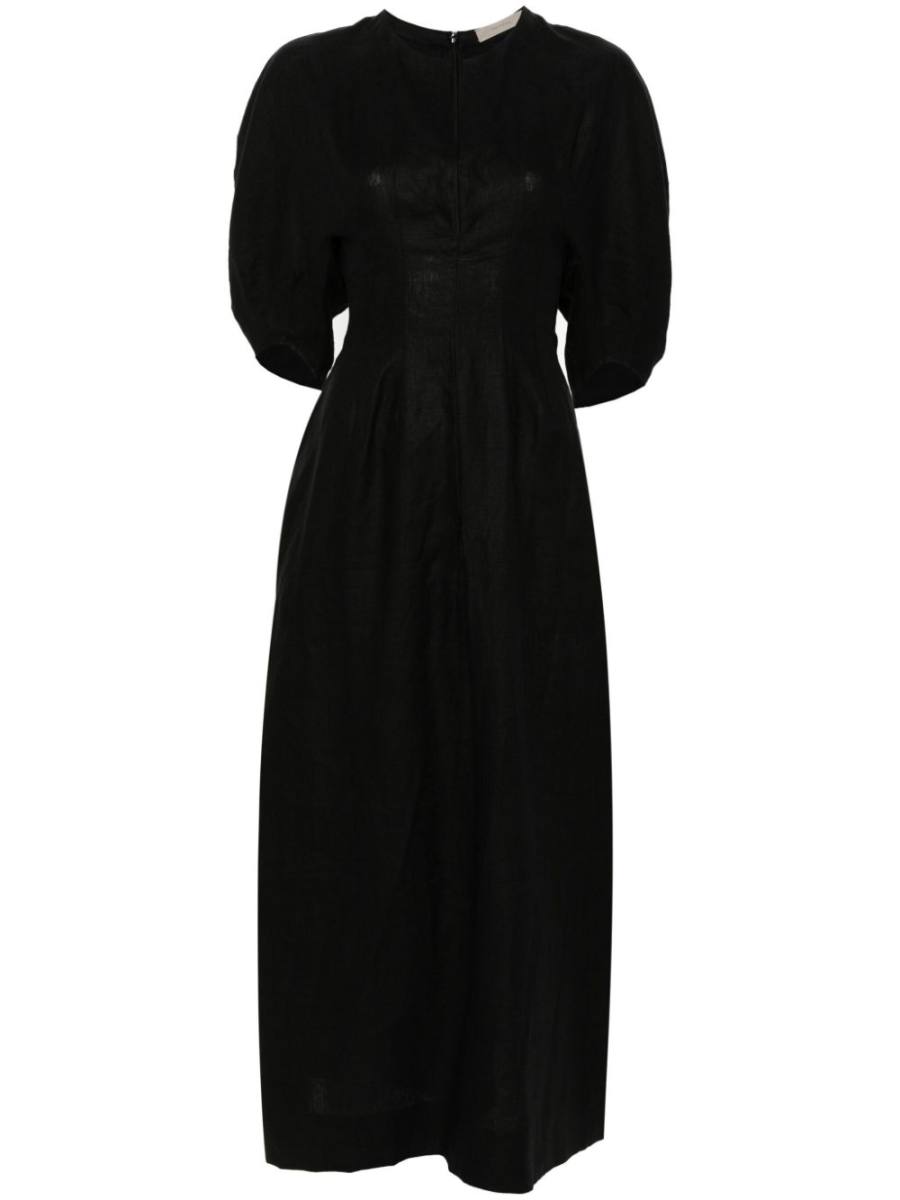 Soleil linen maxi dress