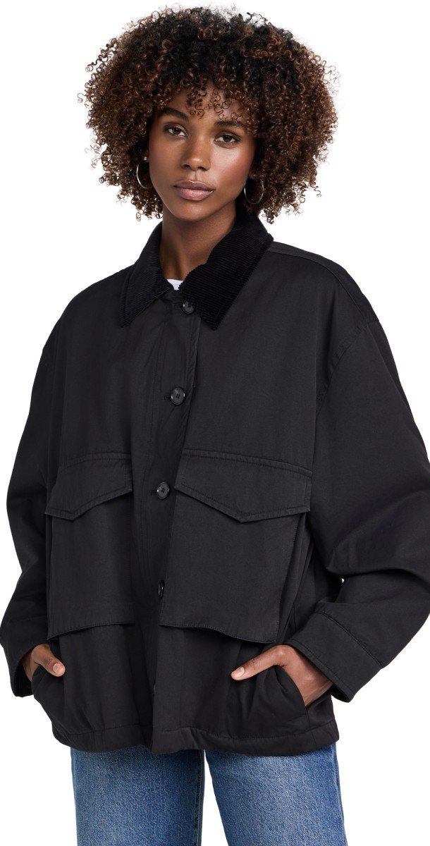 Citizens of Humanity Leida Barn Coat Black