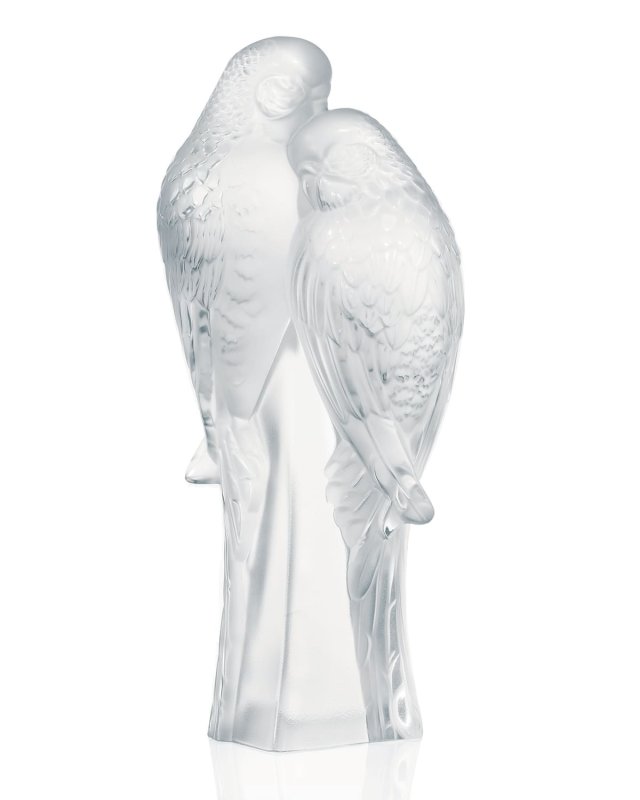 Two Parakeets Figure