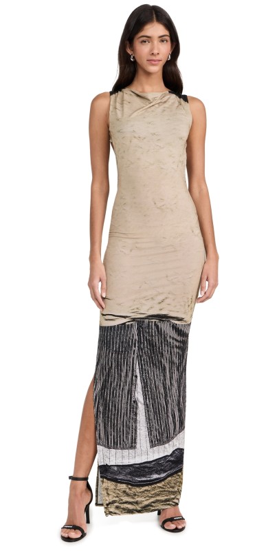 Miaou Selena Dress Chemises In Vert