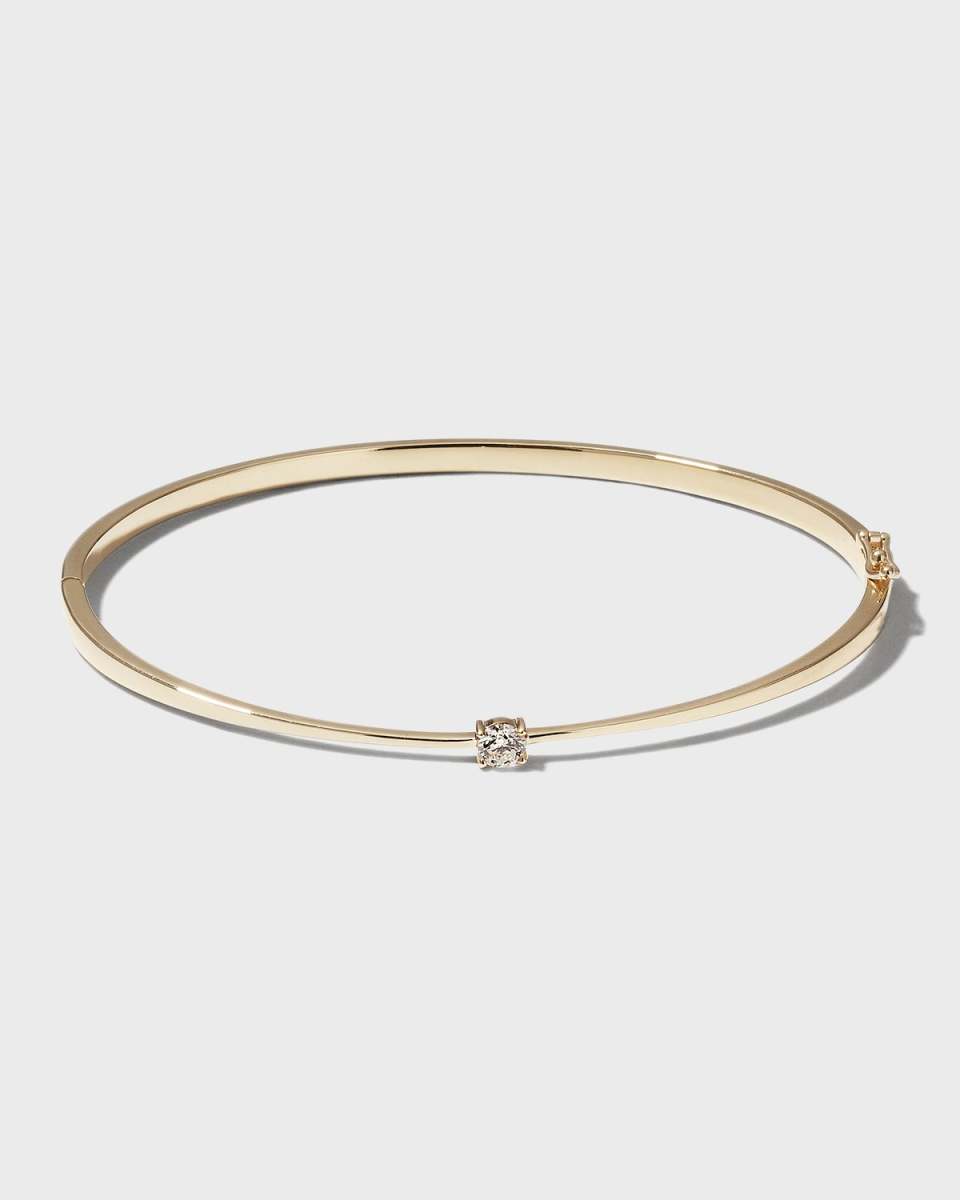 Solo Round Graduating Hinge Bangle