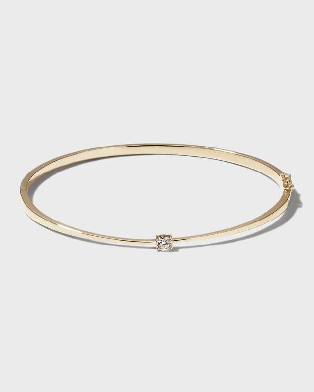 Solo Round Graduating Hinge Bangle