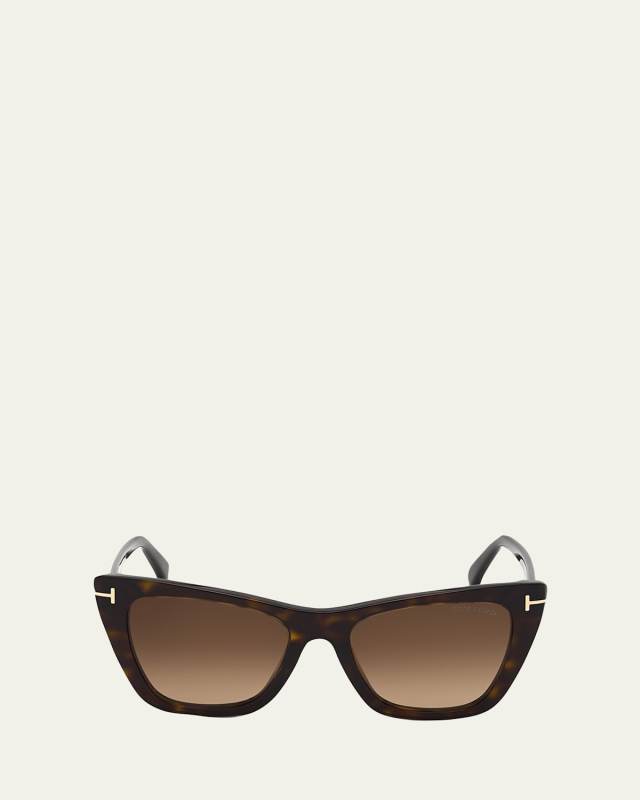 Poppy Acetate Cat-Eye Sunglasses
