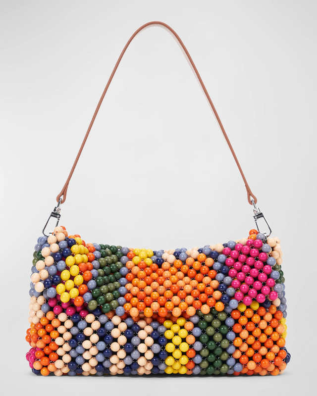 Timmy Beaded Shoulder Bag