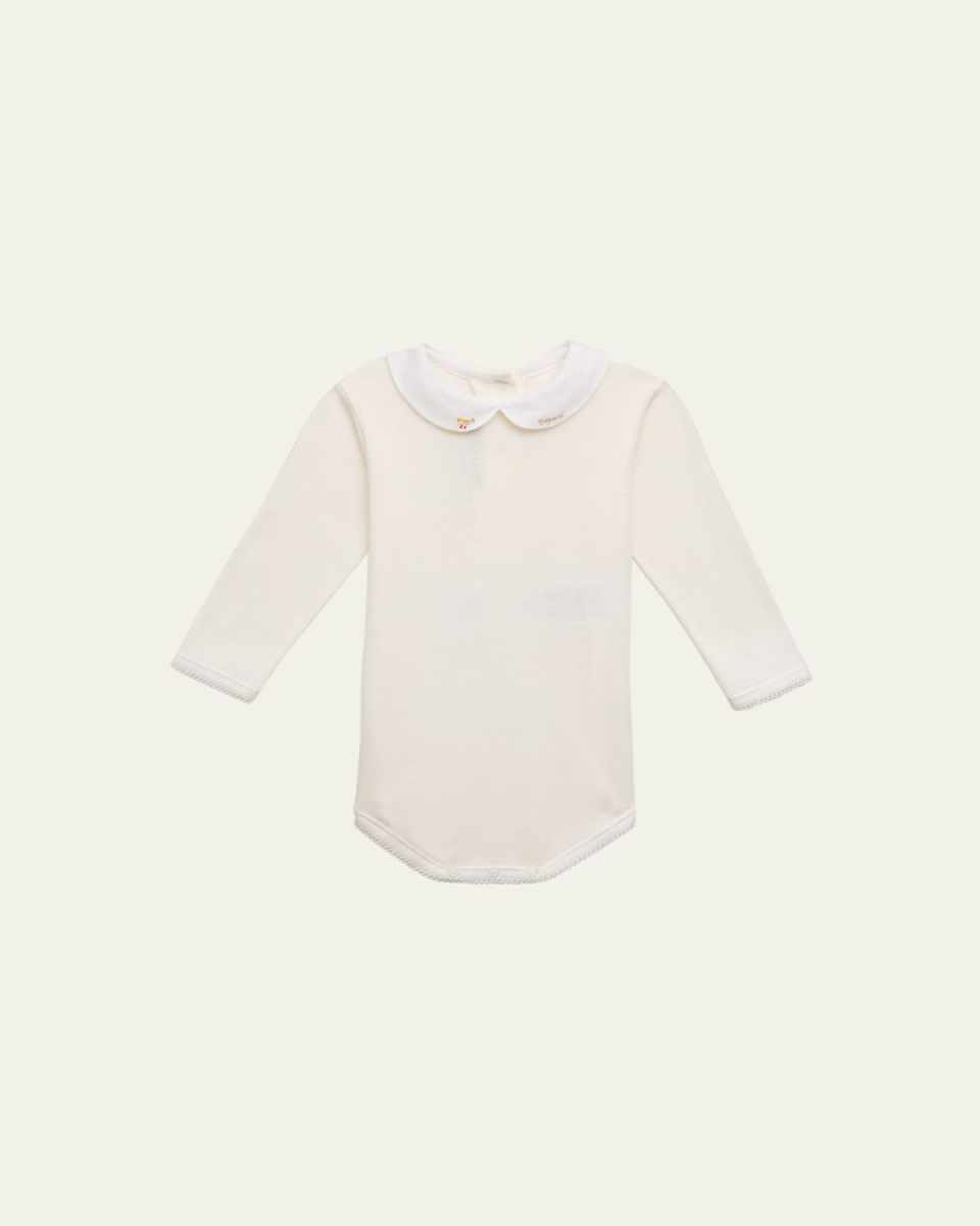 Girl's Cygne Infant Bodysuit, Size 1M-2