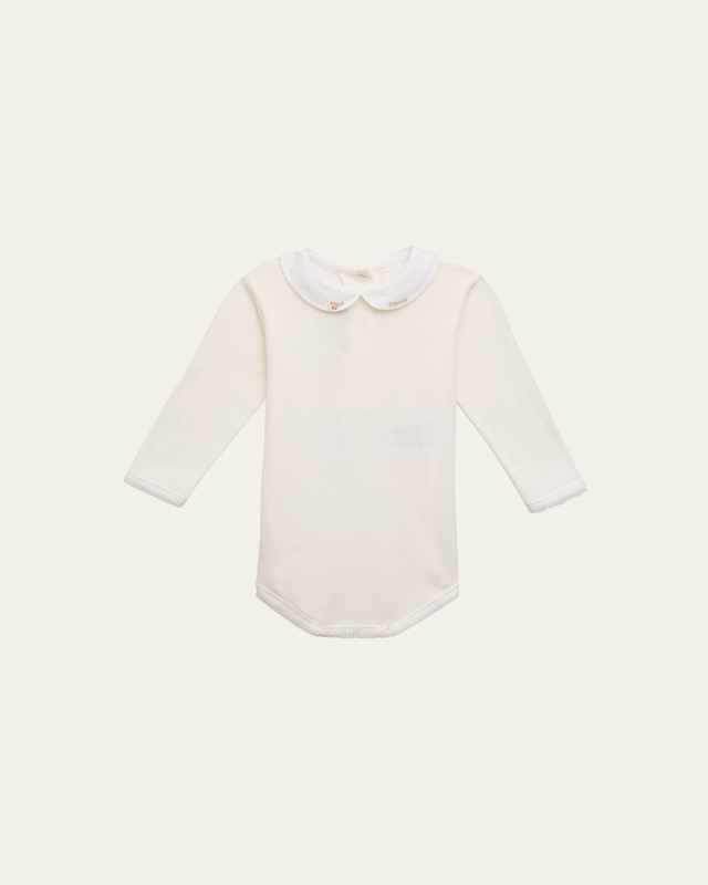 Girl's Cygne Infant Bodysuit, Size 1M-2