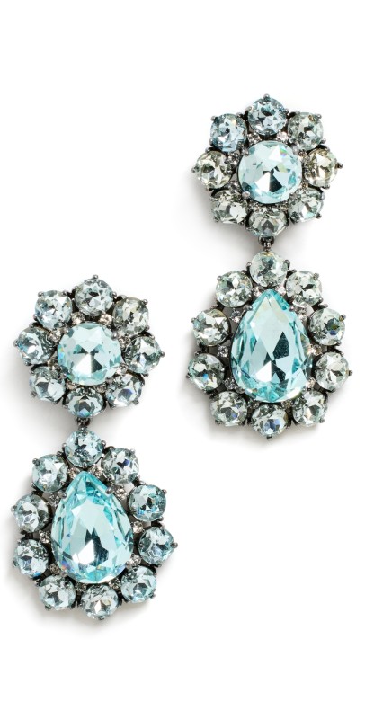 Roxanne Assoulin Double Drop Earrings Multi