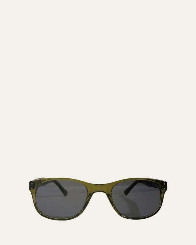 Chad Round Acetate Sunglasses