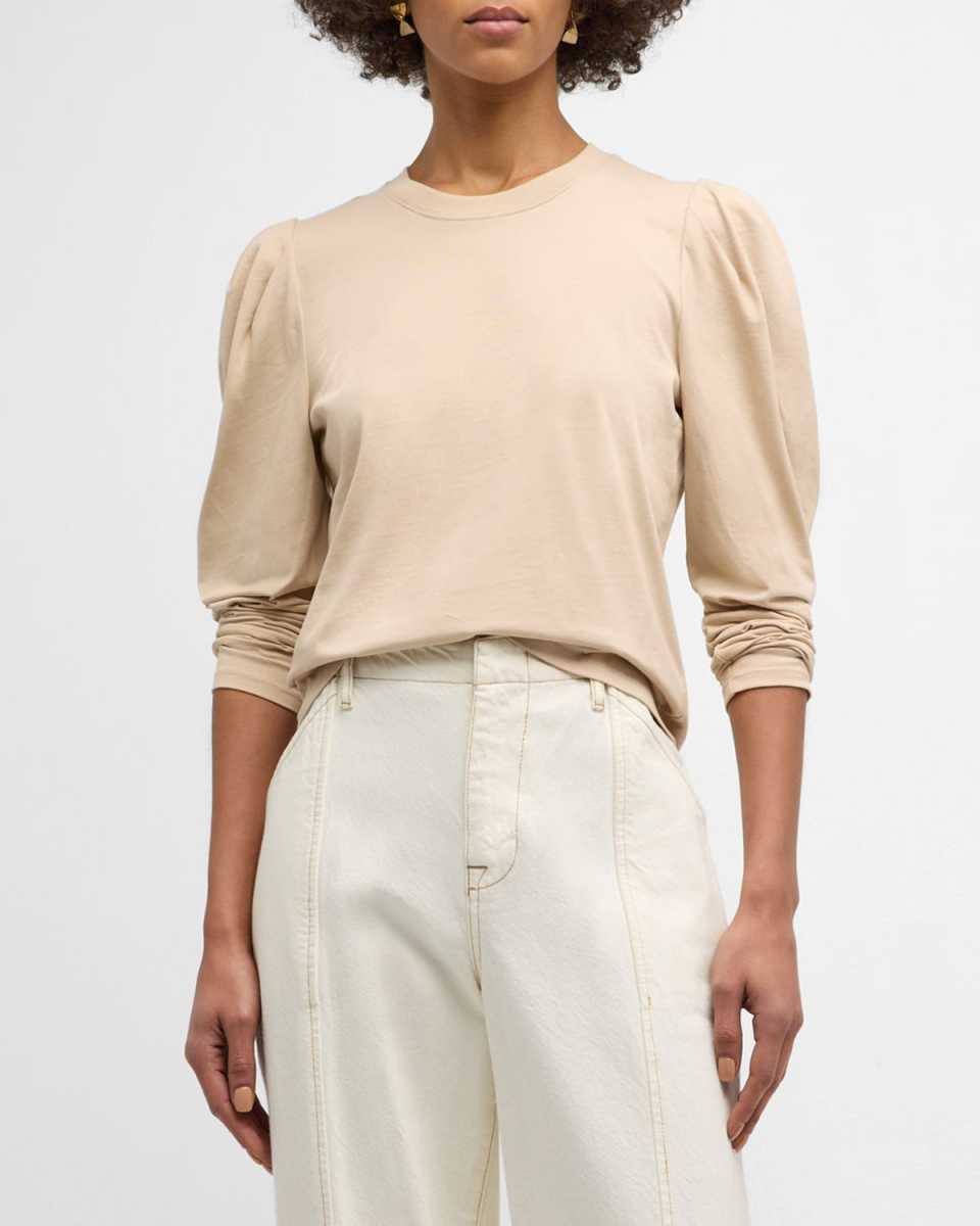 Draped Knit Femme Tee