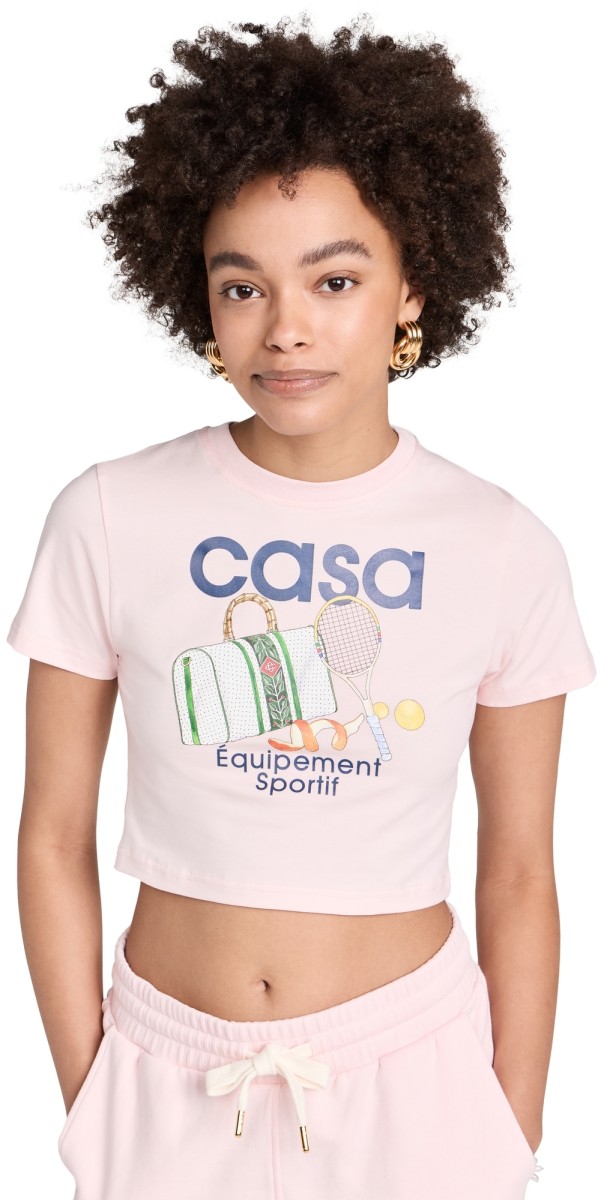 Casablanca Equipement Sportif Printed Baby T-Shirt EQUIPEMENT SPORTIF