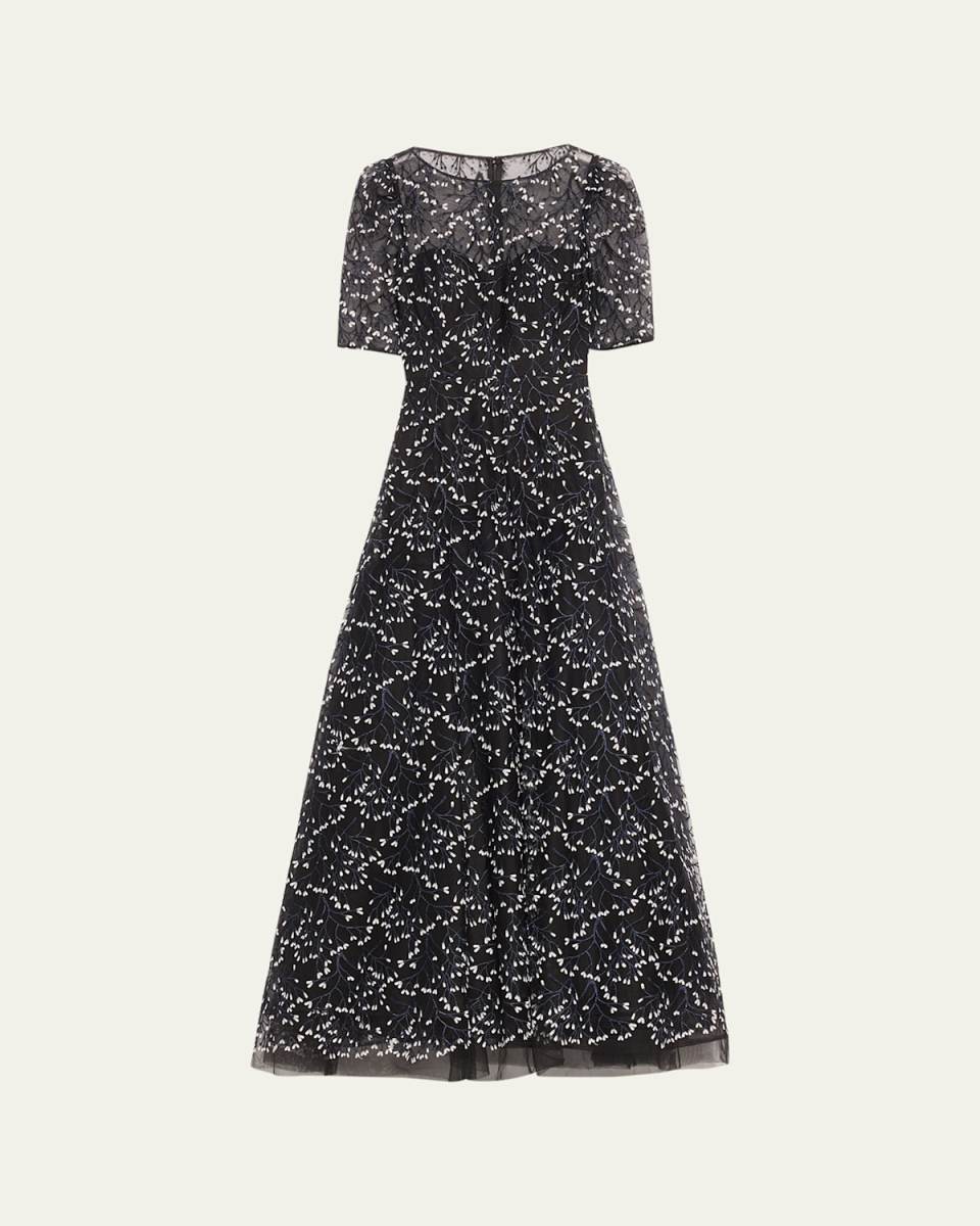 3D Lace Gown
