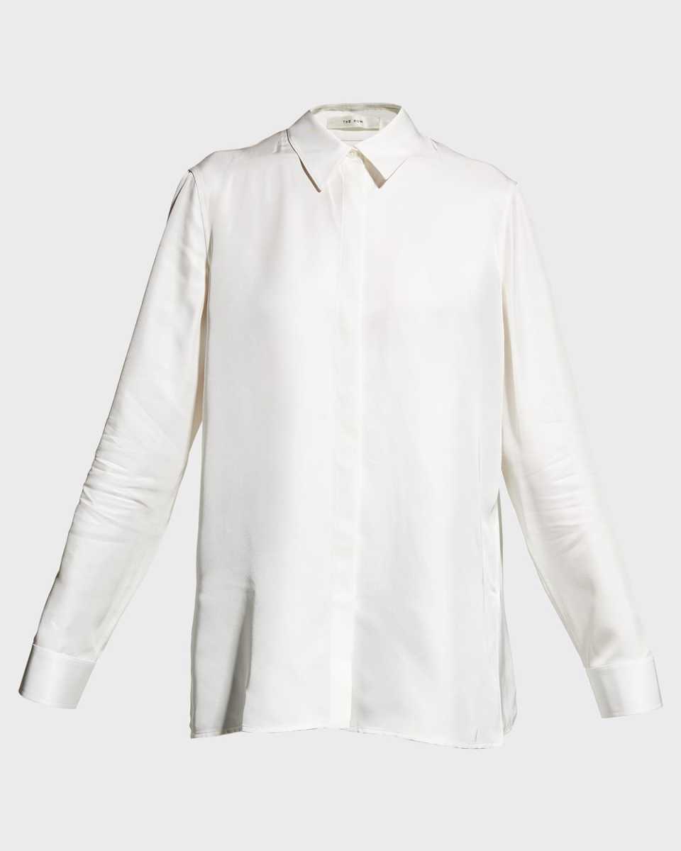 Carla Collared Tunic Top