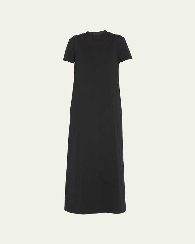 Maritza Layered Organic Cotton Maxi Dress