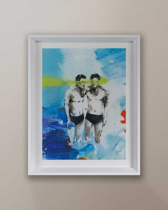 "Beach Studies 9" Giclee by Van Hoang