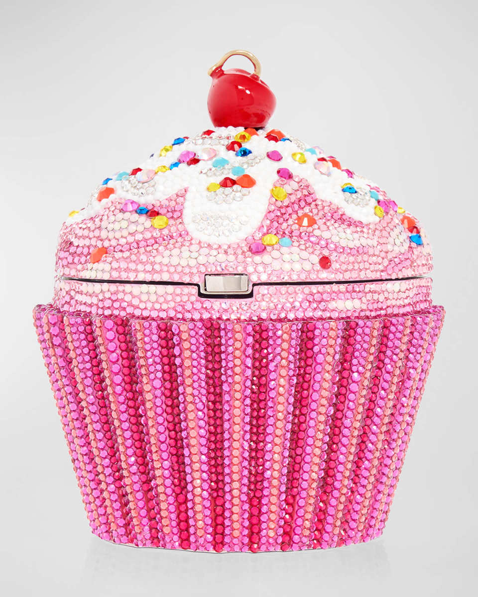 Cherry Cupcake Crystal Minaudiere
