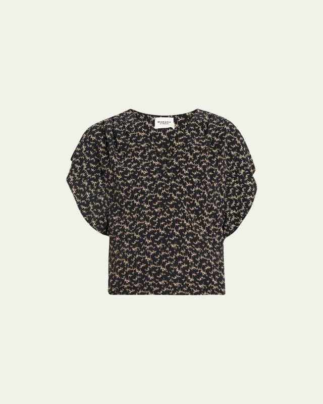 Delocia V-Neck Blouse