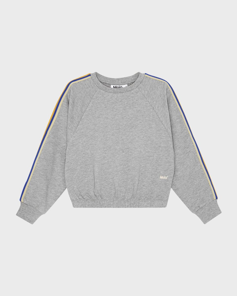 Girl's Malinda Logo-Print Sweatshirt, Size 6-7