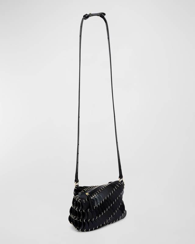 Disc Calf Leather Crossbody Bag