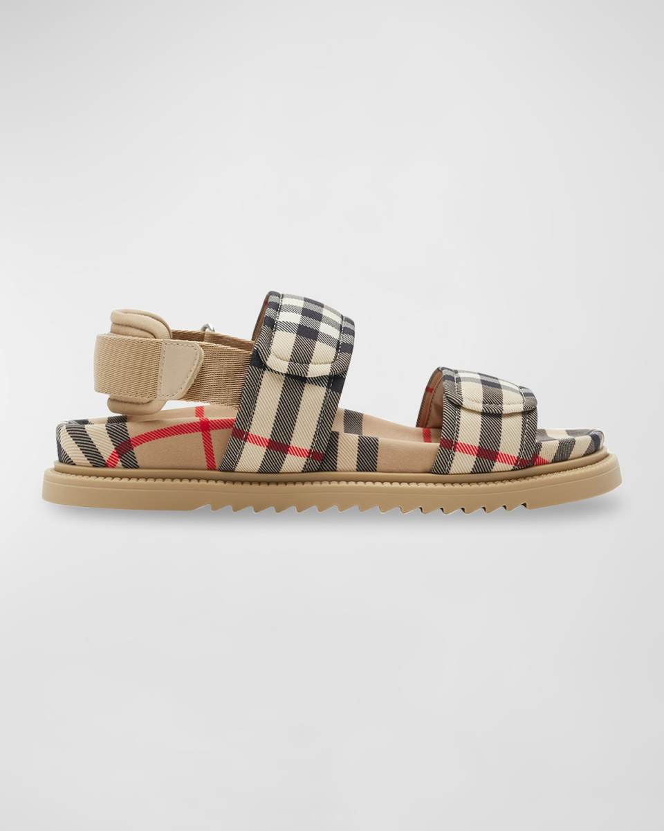 Kid's Jamie Check Sandals, Kids
